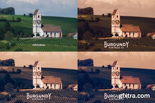 CM - Burgundy Lightroom Preset Pack 519087