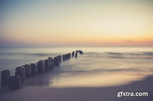 Collection of landscape nature sea ocean breakwater wharf embankment coast 25 HQ Jpeg