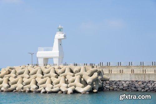 Collection of landscape nature sea ocean breakwater wharf embankment coast 25 HQ Jpeg