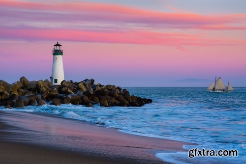 Collection of landscape nature sea ocean breakwater wharf embankment coast 25 HQ Jpeg