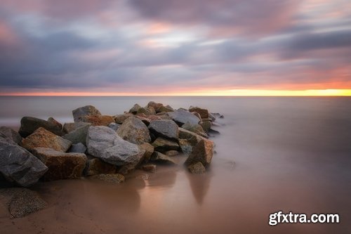 Collection of landscape nature sea ocean breakwater wharf embankment coast 25 HQ Jpeg