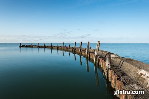 Collection of landscape nature sea ocean breakwater wharf embankment coast 25 HQ Jpeg