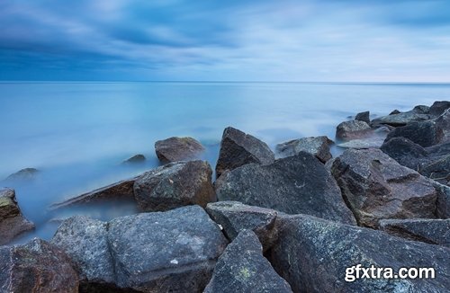 Collection of landscape nature sea ocean breakwater wharf embankment coast 25 HQ Jpeg