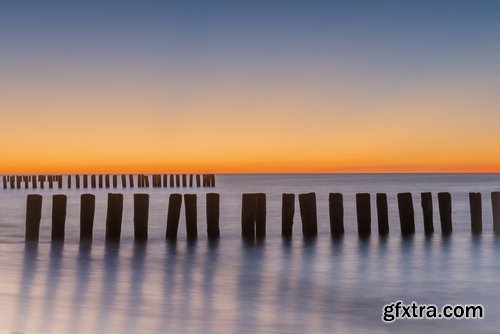 Collection of landscape nature sea ocean breakwater wharf embankment coast 25 HQ Jpeg