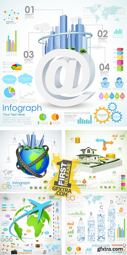 Stock: Real estate Infographic