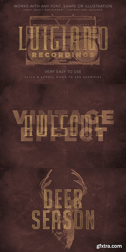 CM - Vintage Letterpress Effects Vol.2 518566