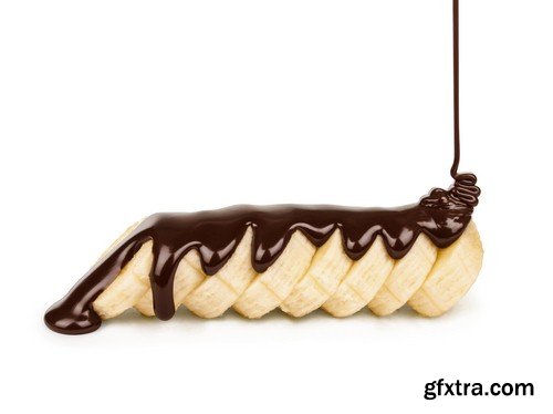 Banana in chocolate