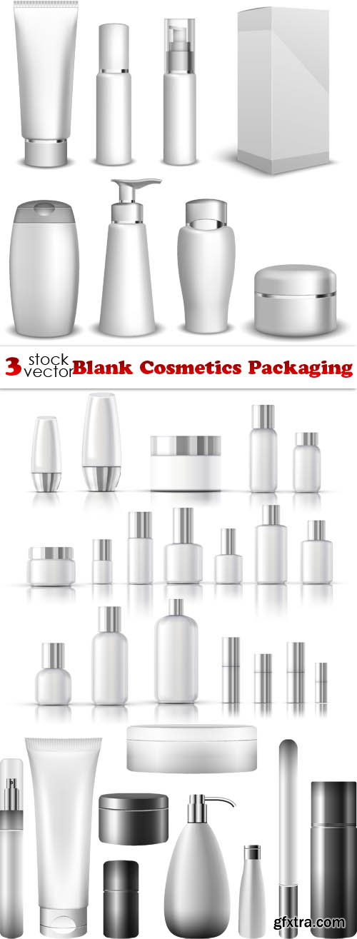 Vectors - Blank Cosmetics Packaging