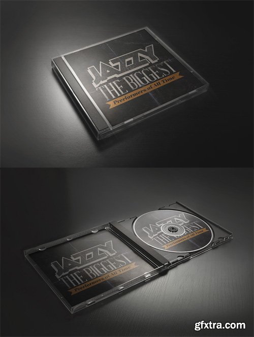 CD Mock-up Template