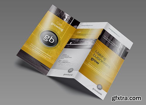 CreativeMarket Tri Fold Brochure Mock-Up