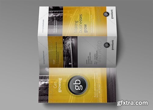 CreativeMarket Tri Fold Brochure Mock-Up