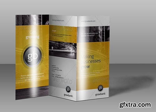 CreativeMarket Tri Fold Brochure Mock-Up