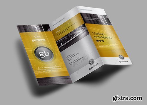 CreativeMarket Tri Fold Brochure Mock-Up