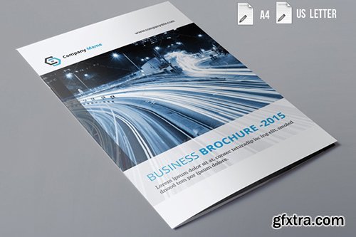 CreativeMarket Bifold Business Brochure