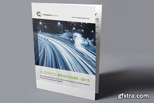 CreativeMarket Bifold Business Brochure