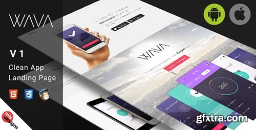 ThemeForest - Wava v1.0 - App Landing Page - 12787842