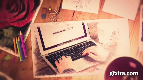 Videohive Desktop Sketches 14259654