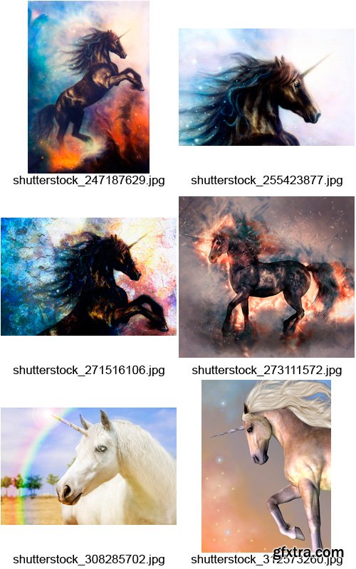 Amazing SS - Unicorns, 25xJPGs