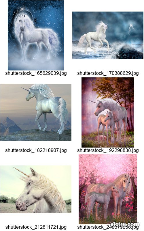 Amazing SS - Unicorns, 25xJPGs