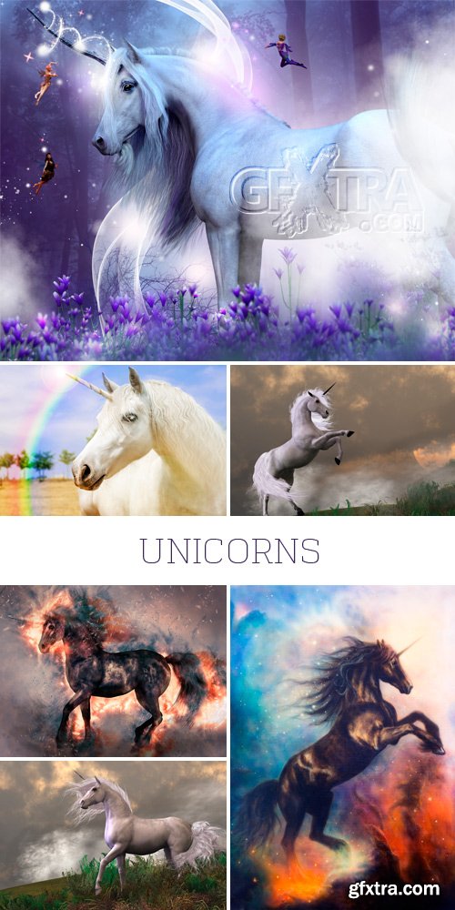 Amazing SS - Unicorns, 25xJPGs