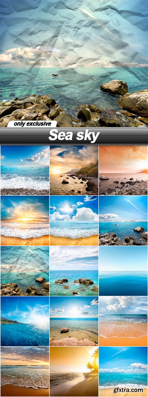 Sea sky - 15 UHQ JPEG