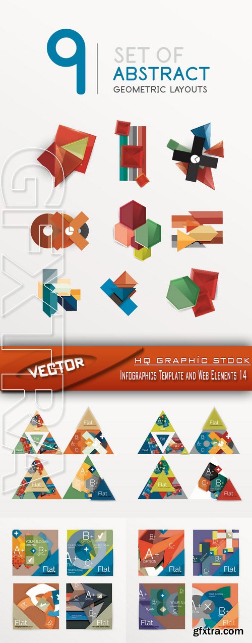 Stock Vector - Infographics Template and Web Elements 14