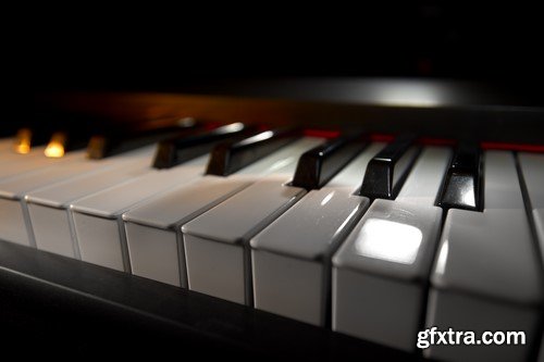 Piano Keys - 15x JPEGs