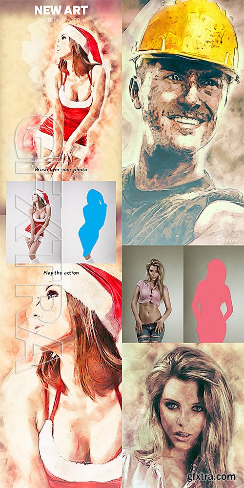 GraphicRiver - New Art Photoshop Action 14475441