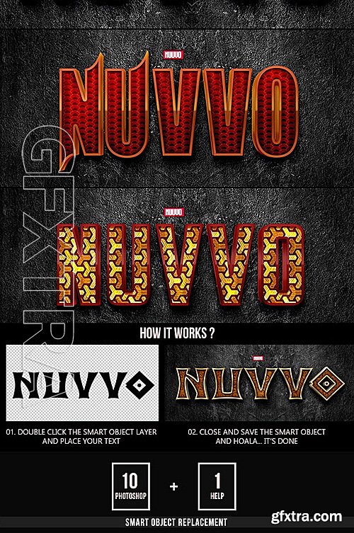 GraphicRiver - Nuvvo 3D Text Style 14491747