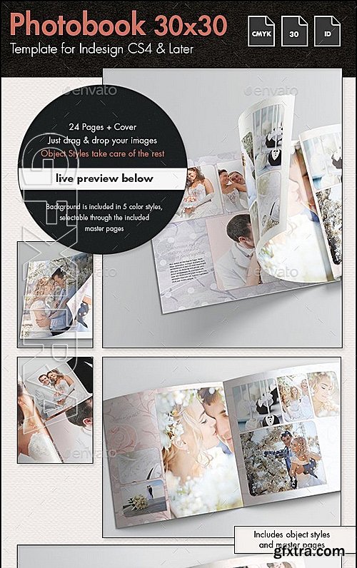 GraphicRiver - Photobook Wedding Album Template 12697552