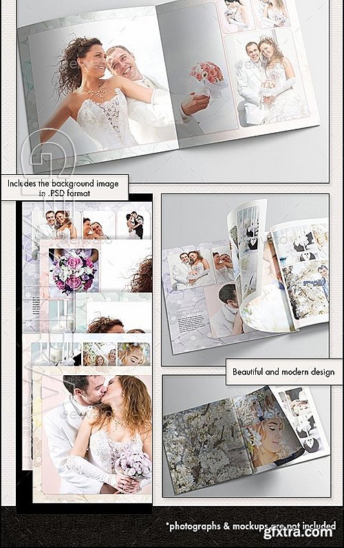 GraphicRiver - Photobook Wedding Album Template 12697552