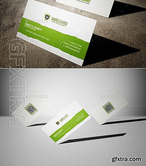 GraphicRiver - Photorealistic Business Card Mock-Up 11470833