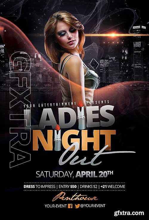 Ladies Night Out Flyer