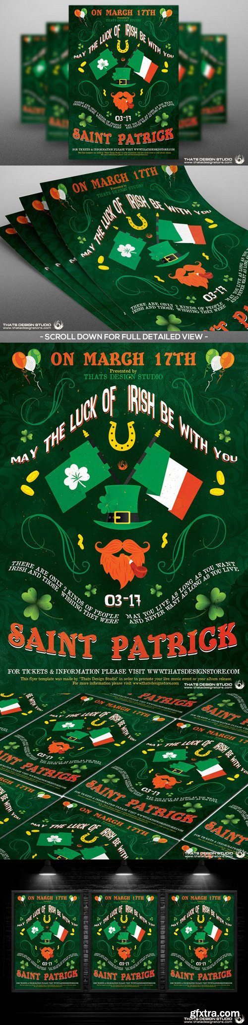 CM - Saint Patricks Day Flyer Template V4 522814