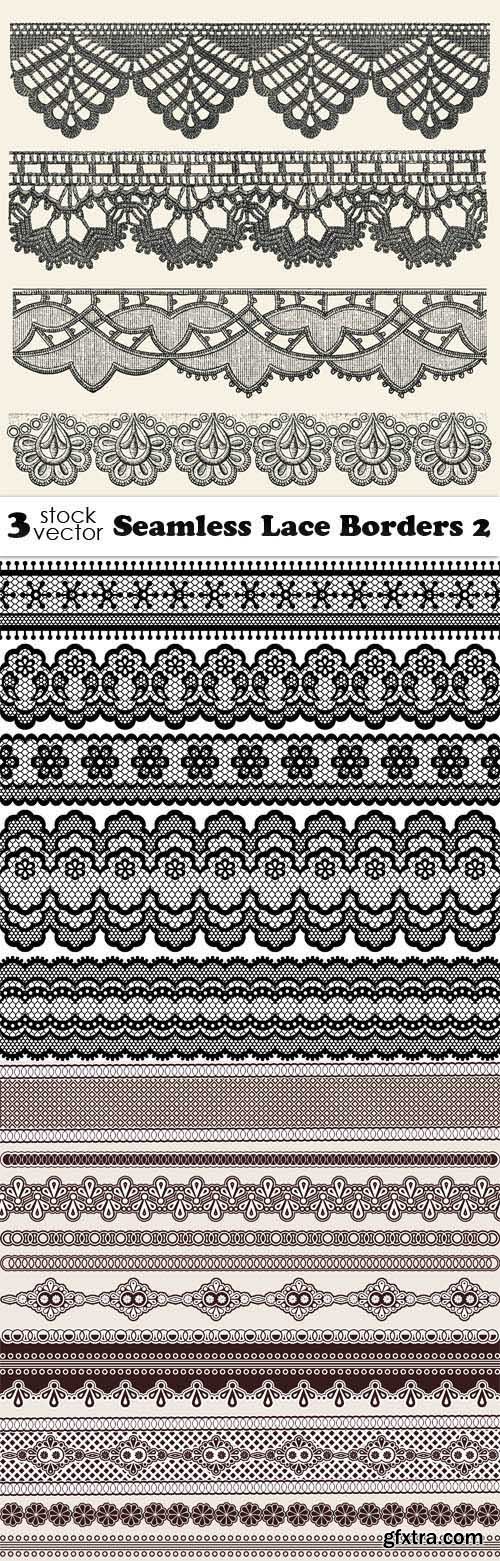 Vectors - Seamless Lace Borders 2