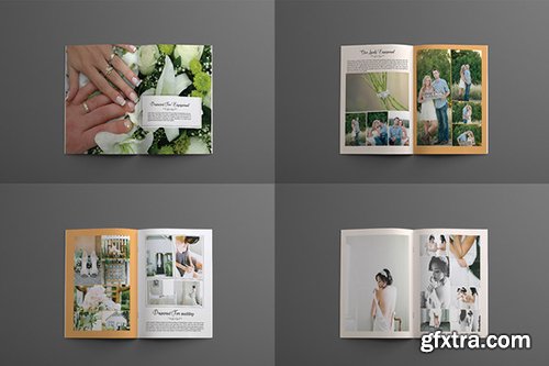 Creativemarket Wedding Photography Brochure/Booklet 509682