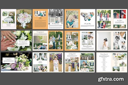 Creativemarket Wedding Photography Brochure/Booklet 509682