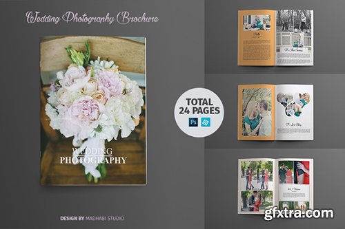 Creativemarket Wedding Photography Brochure/Booklet 509682