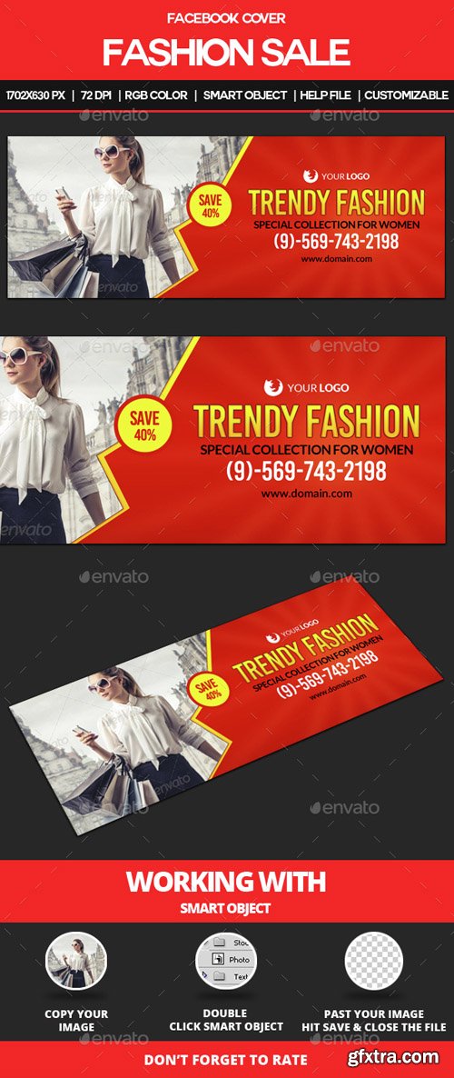 GR - Fashion Sale Facebook Cover 14746050