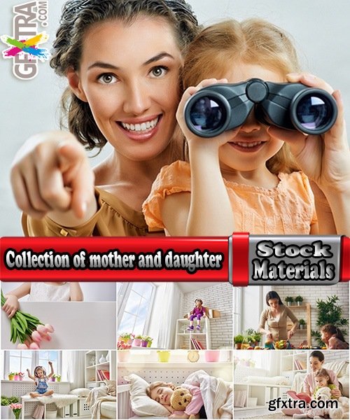 Collection of mother and daughter happy family baby joy 25 HQ Jpeg