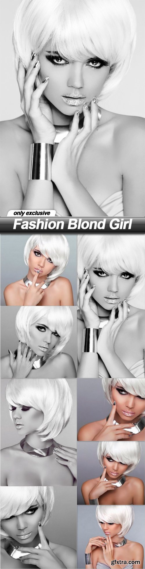 Fashion Blond Girl - 8 UHQ JPEG