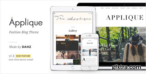 ThemeForest - Fashion Blog Theme - Applique v1.2 - 13915999