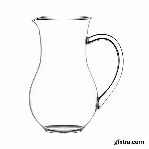 Collection of glass container goblet jar 25 HQ Jpeg