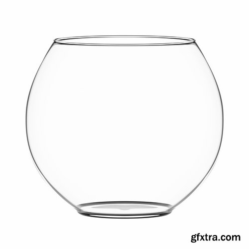 Collection of glass container goblet jar 25 HQ Jpeg