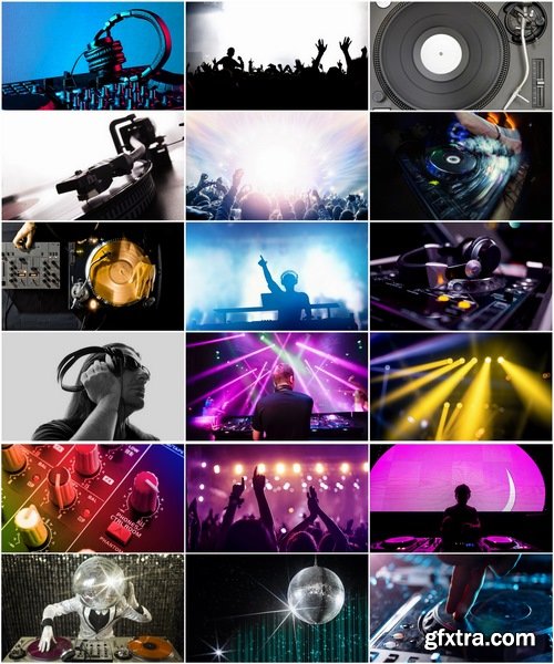 Collection of the leading DJ dancing disco concert 25 HQ Jpeg