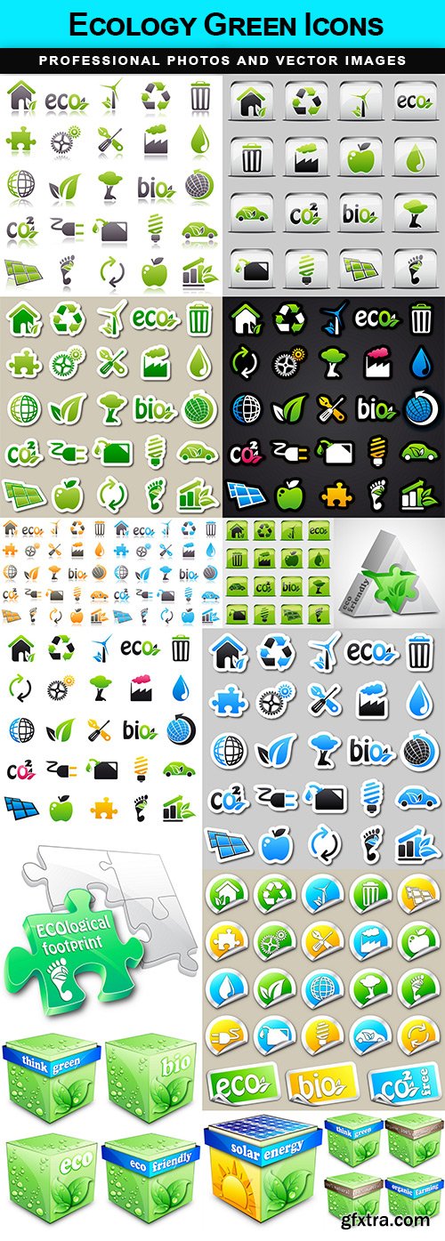 Ecology Green Icons