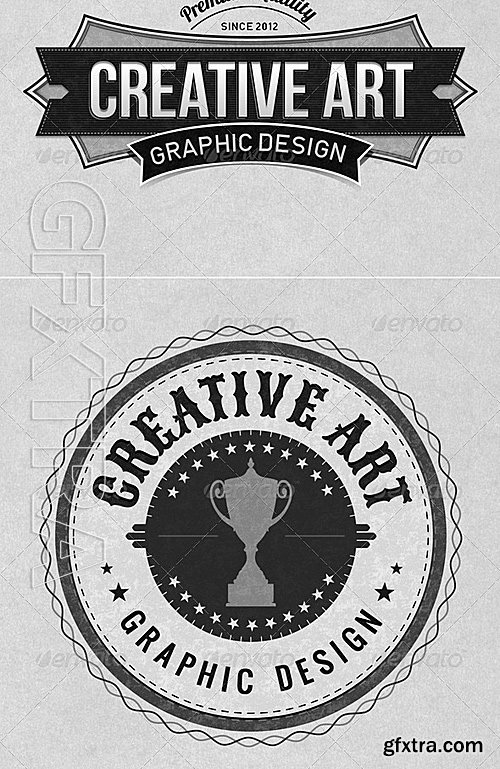 GraphicRiver - Retro Badges col5 3623800