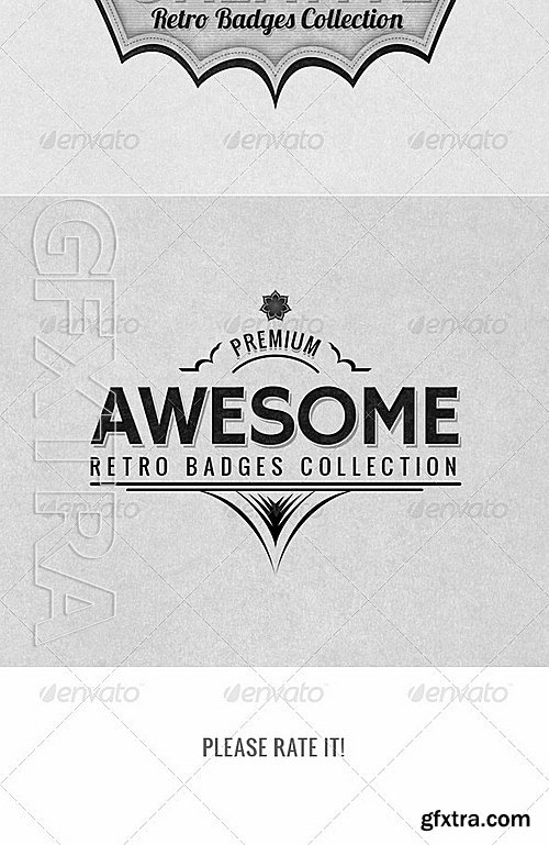 GraphicRiver - Retro Badges col5 3623800