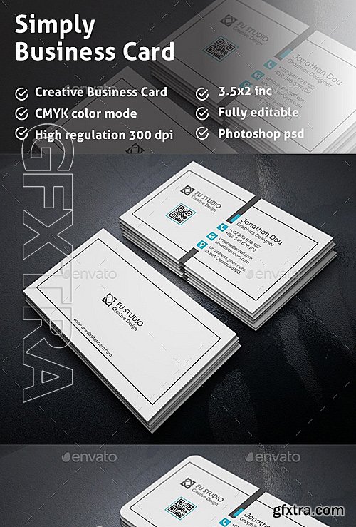 GraphicRiver - Simply Business Card 12661557