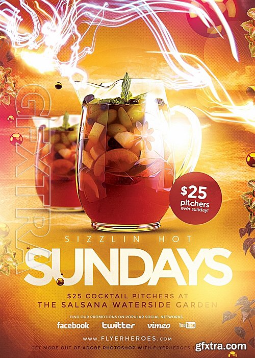 Sizzlin Sundays Flyer